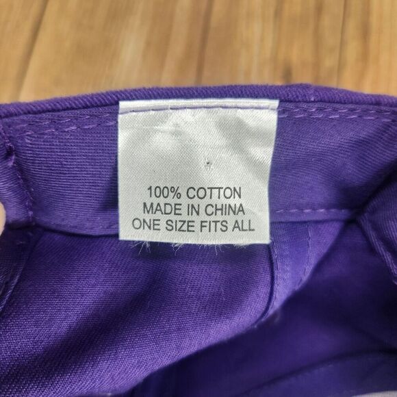 LSU Tigers Baseball Russell Athletic Hat Cap Strapback Purple College Team Sport - Picture 10 of 10